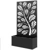 Raised Garden Bed with Trellis for Climbing Plants, Freestanding Flower Bed for Garden, Patio, Outside