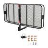 70" x 30" x 6", Hitch Cargo Carrier, 500 lbs Capacity Hitch Cargo Carrier with Nighttime Reflective Reminder