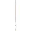 Driveway Markers, 100Pcs 72 in Long 5/16 in Dia, Hi-Visibility Driveway Reflectors with 12 in Steel Drill Bits