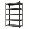 5-Tier Adjustable Storage Shelves for Garage, Capable of Holding 2000LBS - Heavy-Duty Metal Utility Rack Shelf Unit, Ideal for Warehouse, Pantry