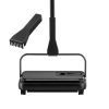 Carpet Sweeper, 7.87 in Sweeping Paths, Floor Sweeper Manual Non Electric