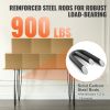 Hairpin Table Legs 28", Set of 4 Desk Legs 900lbs Load Capacity, Hairpin Desk Legs 3 Rods for Desk Chairs Bench Dining End Table
