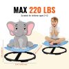 Elephant Kids Swivel Chair, 220 LBS Capacity, 360Â° Spinning Chair, Autistic Kids Sensory Toy Chair with Non-Slip Metal Base