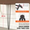 Hairpin Table Legs 28", Set of 4 Desk Legs 900lbs Load Capacity, Hairpin Desk Legs 3 Rods for Desk Chairs Bench Dining End Table