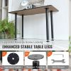 28 Inch Adjustable Desk Legs, Reinforced Steel Office Table Furniture legs Set of 4 for DIY, 1200 lbs Load Capacity Heavy Duty Desk Legs