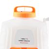 Battery Powered Backpack Sprayer, 0-90 PSI Adjustable Pressure, 4 Gallon Tank, Back Pack Sprayer with 8 Nozzles and 2 Wands, 12V 8Ah Battery