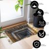 3D Optical Illusion All-Weather Doormat,Front Door Mat Indoor Outdoor Entrance, Easy Clean Patio Porch Entryway Mat