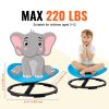 Kids Swivel Chair, 220 LBS Capacity, Sensory Spinning Chair, Autistic Kids Sensory Toy Chair with Non-Slip Metal Base