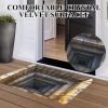 3D Optical Illusion All-Weather Doormat,Front Door Mat Indoor Outdoor Entrance, Easy Clean Patio Porch Entryway Mat