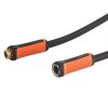 Garden Hose, 75 ft 5/8" Heavy Duty 4-Layer Rubber Water Hose, 150PSI Working & 600PSI Burst, Flexible & Non-kink Outdoor Waterhose with 3/4" Fitting