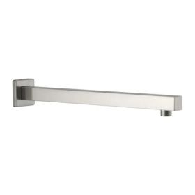 Shower Arm With Flange, 1/2 NPT Tapered Threads, Rain Shower Head Arm, Wall Mount Shower Extension Arm (Option: Defaulttitle)