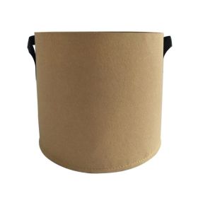 Portable Grow Bag Fabric Plant Bag with Handles - 3, 5, 7, 10, 15 or 20 Gallons (Color: Light Brown, Capacity: 5 Gallons) Portable Grow Bag Fabric Plant Bag with Handles - 3, 5, 7, 10, 15 or 20 Gallons (Color: Light Brown, Capacity: 5 Gallons)