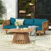PATIO FURNITRE SETS : CLAREMONT 3 SEATER DAYBED + ACACIA WOOD TABLE